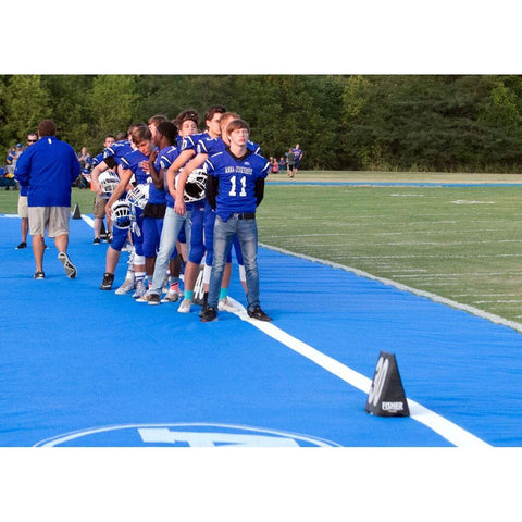 tarp sport Coversports Fieldsaver Football Sideline Tarps (16oz ArmorMesh) 12' X 50'