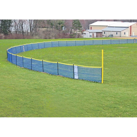 Coversports In-Ground Grand Slam Fencing 10' Pole Distance (With Pockets & Sockets)