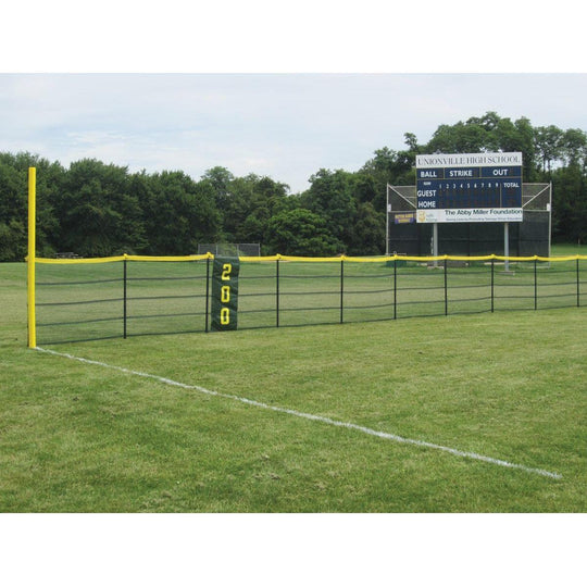 Coversports Premium Grand Slam Fencing In-Ground Fence 5' Pole Distance