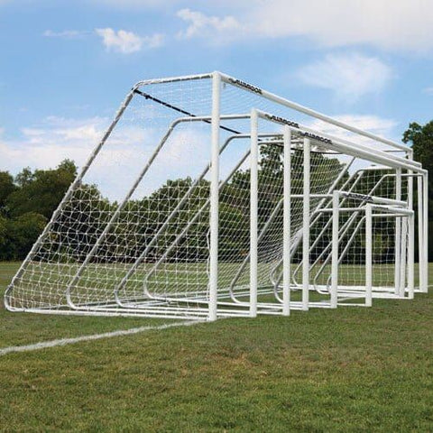 Douglas CLUB Portable Soccer Goals, 3″ Round Aluminum