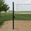 Image of Douglas VBS-3 SQ Outdoor Power Volleyball System, 3″ SQ Steel, Black 65200S