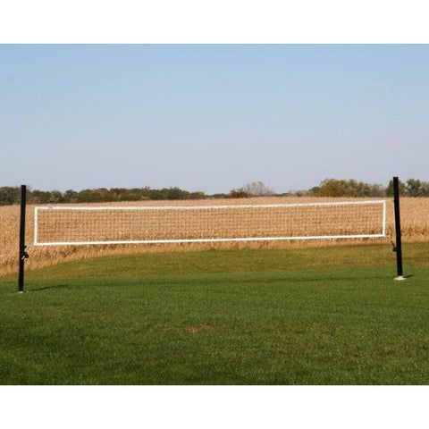 Douglas VBS-4 SQ Outdoor Power Volleyball System, 4″ SQ Aluminum, Black 65350S