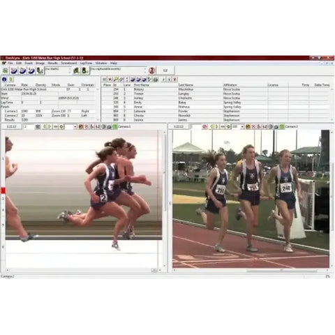 FinishLynx Athletics Timing Systems for Track Meets