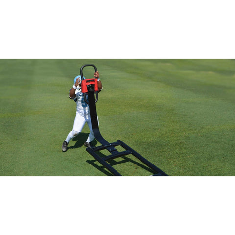 Fisher Athletic Combat Sled - w/ 9201 Base - w/Red Pad 9201CS