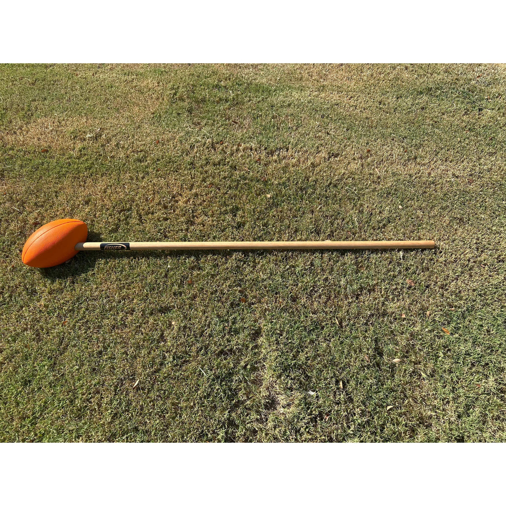 Empty R Stick Football Fisher Football on a Stick | Football Training Aid | Pro Sports Equip
