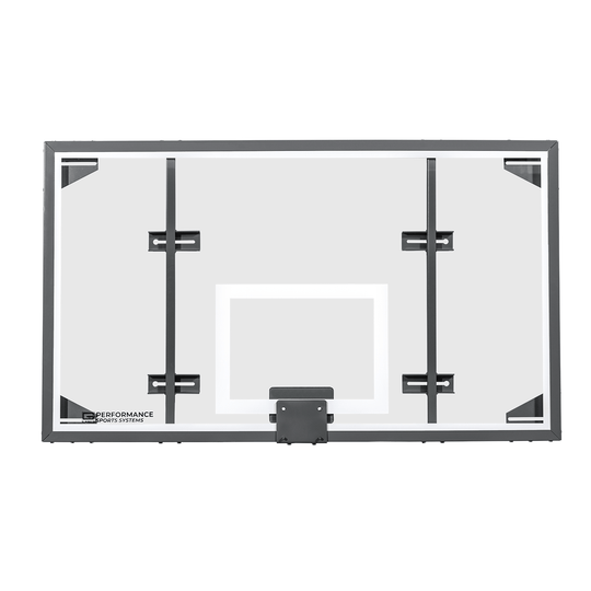 Gared 42” x 72” Recreational Conversion Glass Basketball Backboard ARG