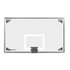 Image of Gared 42” x 72” Regulation Competition Basketball Glass Backboard AFRG42