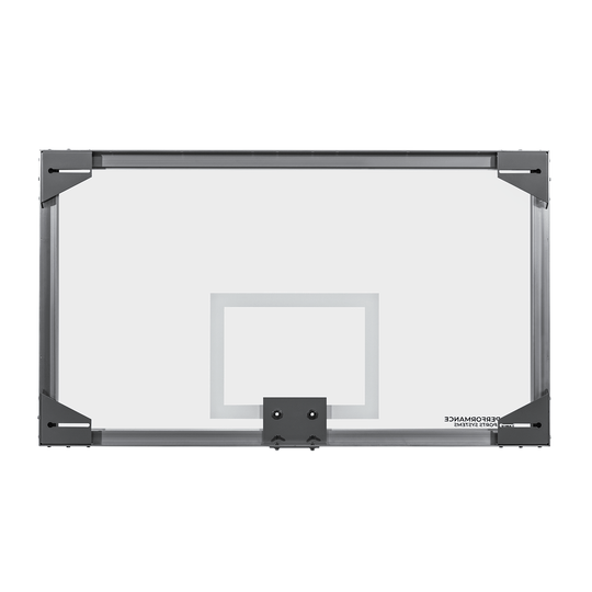 Gared 42” x 72” Regulation Competition Basketball Glass Backboard AFRG42