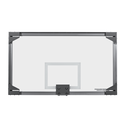 Gared 42” x 72” Regulation Competition Basketball Glass Backboard AFRG42