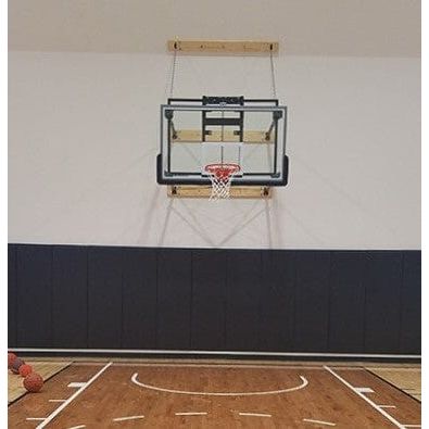 Gared 42” X 72” Stationary Basketball Wall Mounted Package w/ Manual Height Adjuster