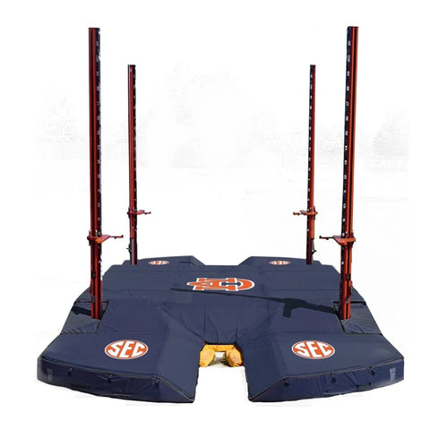 Gill AGX M4 Double Front Pole Vault Landing System (21'6" X 44'2" X 32") 66817DC