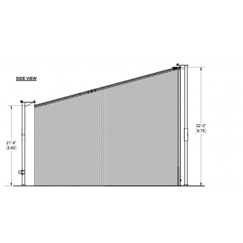 Gill Coliseum Hammer Discus Cage 753100