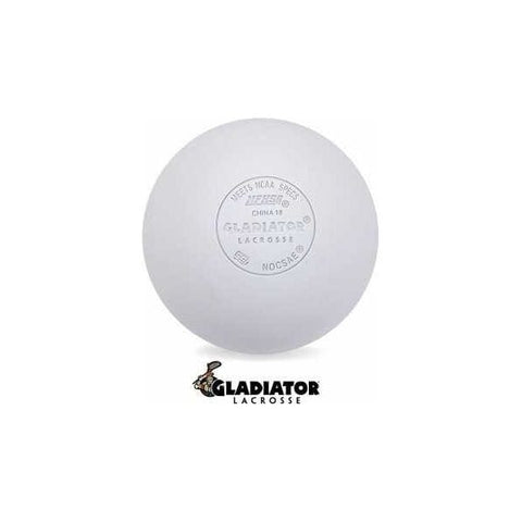 Gladiator Lacrosse Case of 120 Official Lacrosse Game Balls White NOCSAE SEI CERTIFIED