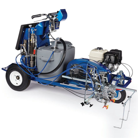 Graco LineLazer V 250SPS HP Automatic Series Self-Propelled Gas Hydraulic Airless Line Striper, 2 Auto Guns