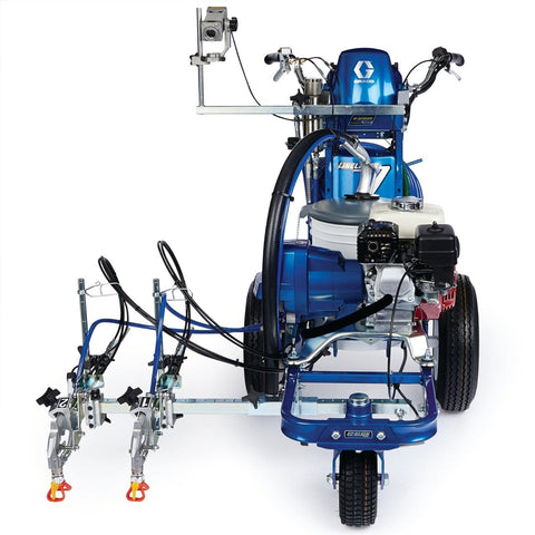 Graco LineLazer V 3900 HP Automatic Series Gas Airless Line Striper, 1 Auto Gun, 1 Manual Gun