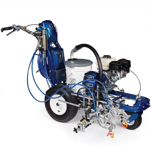 Graco LineLazer V 3900 HP Automatic Series Gas Airless Line Striper, 1 Auto Gun, 1 Manual Gun