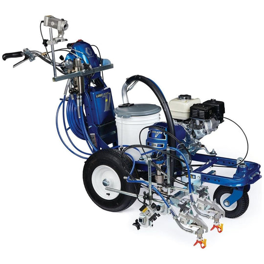 Graco LineLazer V 5900 HP Automatic Series Gas Airless Line Striper, 1 Auto Gun, 1 Manual Gun