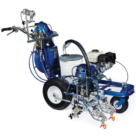 Graco LineLazer V 5900 HP Automatic Series Gas Airless Line Striper, 2 Auto Guns