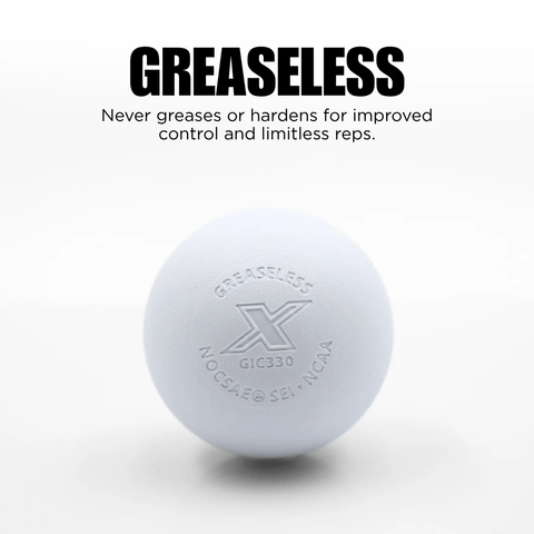 Guardian PEARL X Lacrosse Balls NOCSAE/NFHS/NCAA (GREASELESS) 100 Count