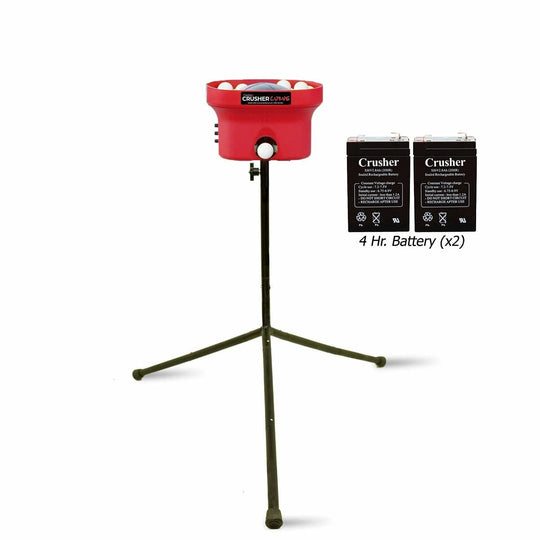 Heater Crusher Mini Lite-Ball Pitching Machine w/ 8Hr. Battery CR169