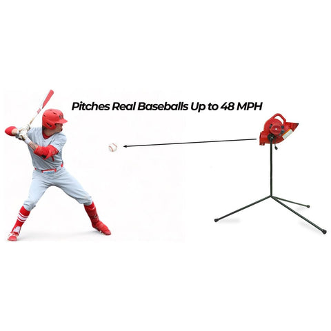 Heater Double Play 2-in-1 Pitch Back and Pitching Machine DP249