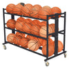 Image of Jaypro Atlas Series Double Ball Cart (30 Ball) BBABC-2