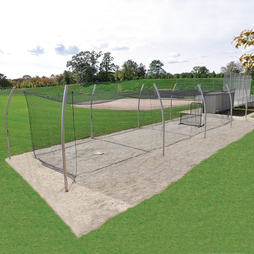 Jaypro Batting Tunnel Frame - Professional Outdoor (70') - Multiple Tu ...