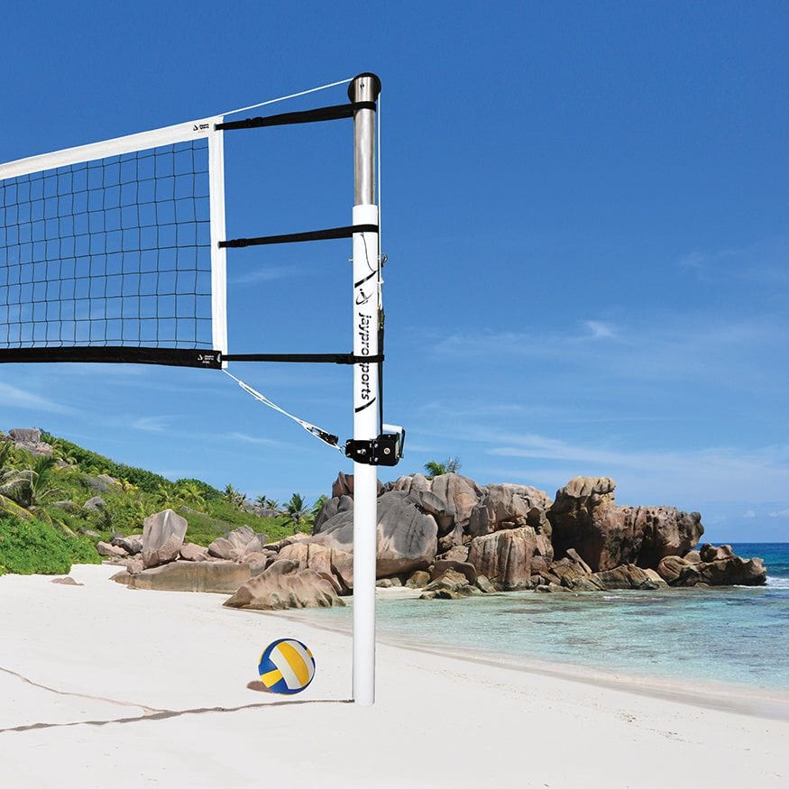 Jaypro Beach Volleyball Upright (3-1/2 in. Ground Sleeve) - NFHS, NCAA ...