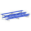 Image of Jaypro Bleacher - 15' (3 Row - Single Foot Plank) - All Aluminum (Powder Coated) BLCH-3ALPC