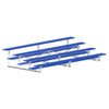 Image of Jaypro Bleacher - 15' (4 Row - Single Foot Plank) - All Aluminum (Powder Coated) BLCH-4ALPC