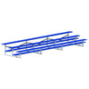 Image of Jaypro Bleacher - 21' (3 Row - Single Foot Plank) - Standard, Outdoor (Powder Coated) BLCH-321PC