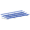 Image of Jaypro Bleacher - 21' (4 Row - Single Foot Plank) - All Aluminum (Powder Coated) BLCH-421ALPC