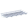 Image of Jaypro Bleacher - 27' (4 Row - Double Foot Plank) - All Aluminum BLDP-427AL