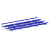 Image of Jaypro Bleacher - 27' (4 Row - Double Foot Plank) - All Aluminum (Powder Coated) BLDP-427ALPC