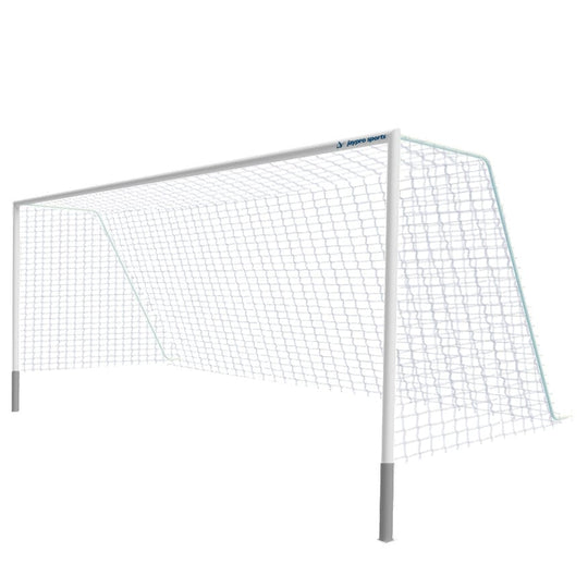 Jaypro Classic Official Round Soccer Goals Semi-Permanent with Standard Backstays