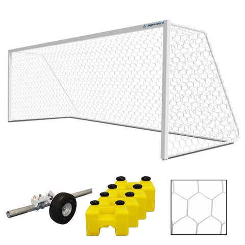 Jaypro Classic Official Square Soccer Goal Deluxe Package SGP-760PKGDX