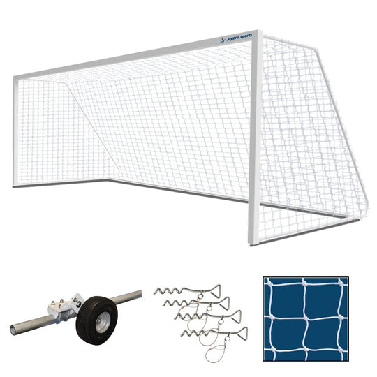 Jaypro Classic Official Square Soccer Goal Package SGP-760PKG