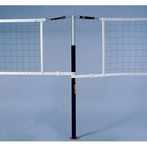 Jaypro FeatherLite Volleyball Net Center Upright System (3-1/2 in. Floor Sleeve) PVBC-500