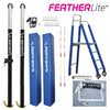 Image of Jaypro FeatherLite Volleyball System Package (3-1/2 in. Floor Sleeve) PVB-5PKG