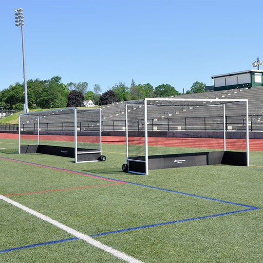 Jaypro Field Hockey Goal Package Official (7 ft.H x 12 ft.W x 4 ft.D) - NFHS, NCAA, FIH FHG-2ALPKG