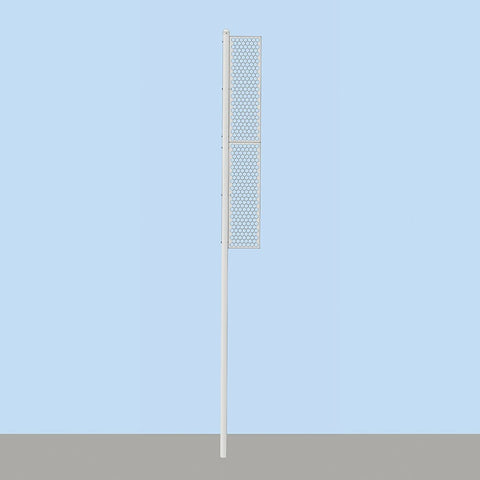 Jaypro Foul Poles - 20' - Softball Professional (Surface Mount) SBFP-200SM