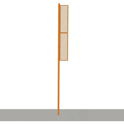 Jaypro Foul Poles - 20' - Softball Professional (Surface Mount) SBFP-200SM