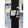 Image of Jaypro Hybrid Steel Volleyball Net System w/Graphics (3-1/2 in. Floor Sleeve) PVB-1500DX