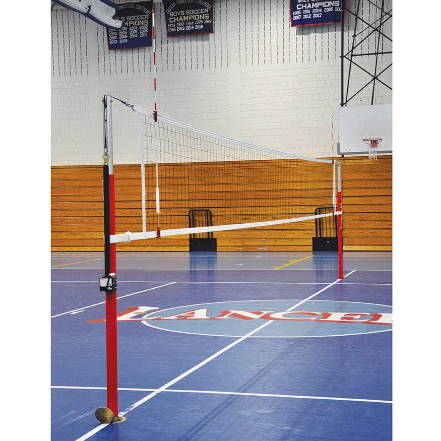 Volleyball Riser Jaypro Hybrid Steel Volleyball Uprights β Pro Sports Equip