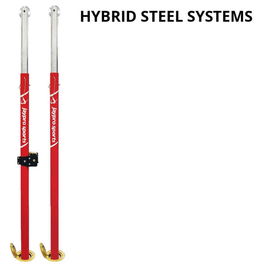 Jaypro Hybrid Steel Volleyball Uprights