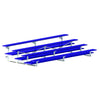 Image of Jaypro Indoor Bleacher - 15 ft. (4 Row - Double Foot Plank) -Tip & Roll (Powder Coated) BLDP-4TRGPC