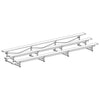 Image of Jaypro Indoor Bleacher - 21 ft. (3 Row - Single Foot Plank) - Tip & Roll BLCH-321TRG