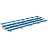 Image of Jaypro Indoor Bleacher - 27 ft. (4 Row - Single Foot Plank) - Tip & Roll (Powder Coated) BLCH-427TRGPC