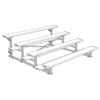 Image of Jaypro Indoor Bleacher - 7-1/2 ft. (4 Row - Single Foot Plank) - Tip & Roll BLCH-475TRG