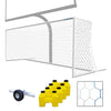 Image of Jaypro Nova Premier Adjustable Soccer Goal Package SGP-600AXPKG